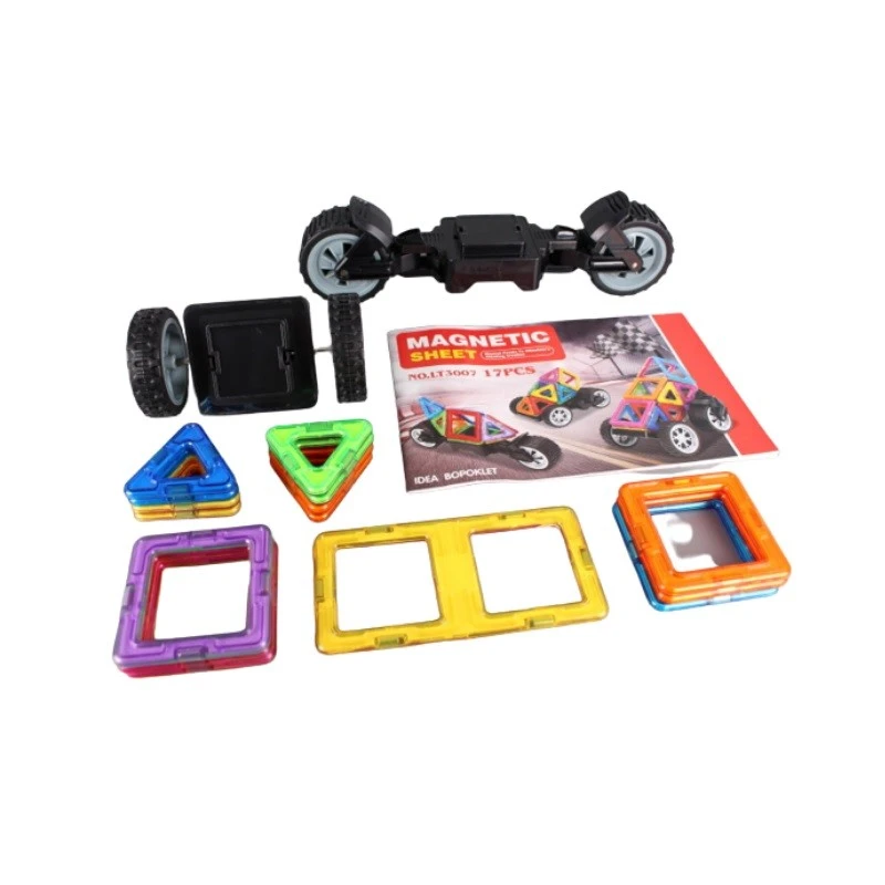 Магнитен конструктор, Превозни средства, 17 елемента